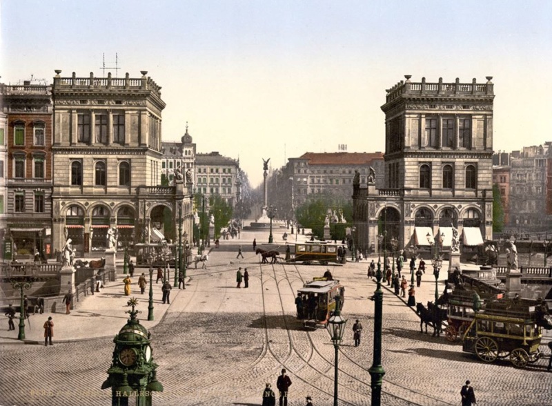 Berlin ....... Das Hallesche Tor  1900ca11