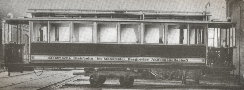 Die Straßenbahn ( elektrische Kleinbahn ) zwischen Eisleben und Hettstedt  214