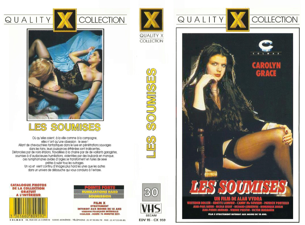LES SOUMISES (1981, Alan Vydra) VHS COLMAX Les_so10