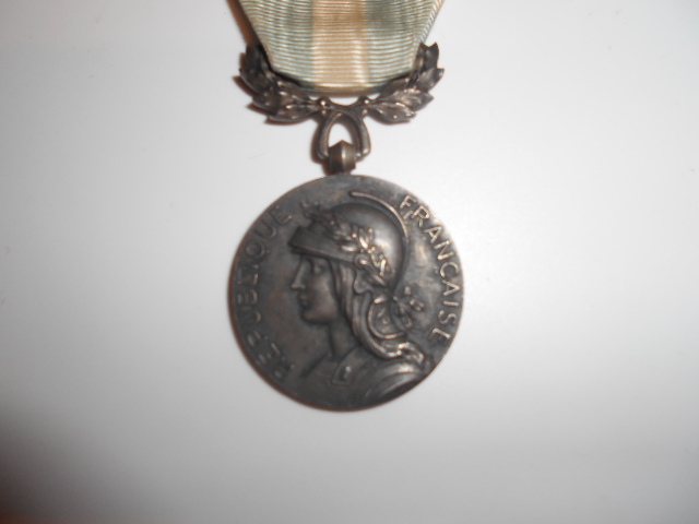 medaille maroc 1925 barette argent Dscn6125