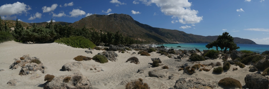 Cote sud de la Crète : chouette plage en vue P1190711