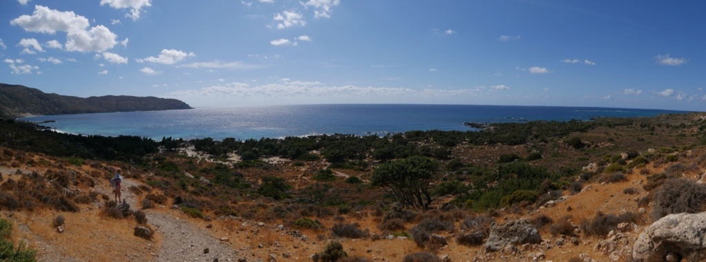 Cote sud de la Crète : chouette plage en vue P1190712