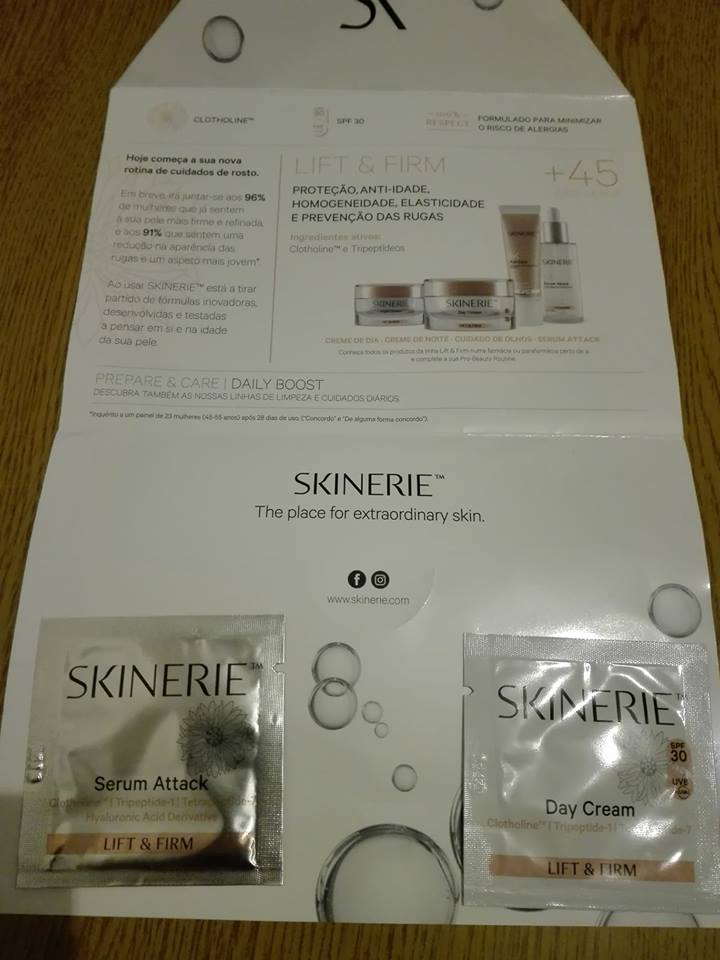 Amostras SKINERIE Portugal-cremes 46022110