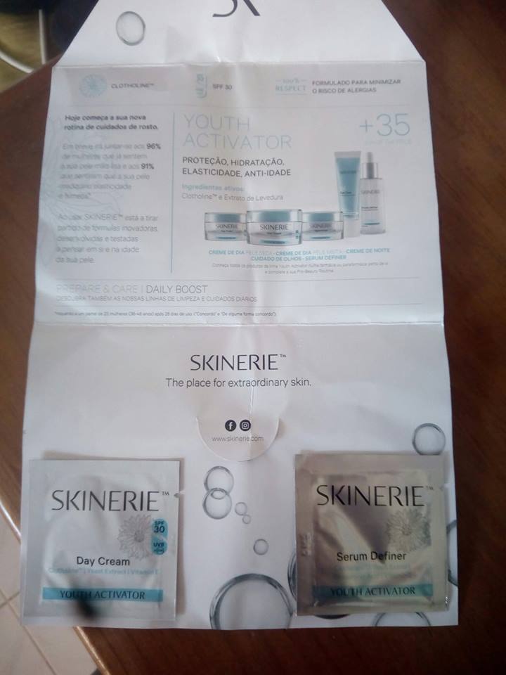 Amostras SKINERIE Portugal-cremes 46084710