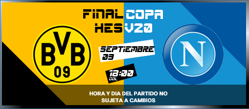 [HESv20] Horarios Finales 2D & Copa + Playoffs pendientes 1D Finalc10