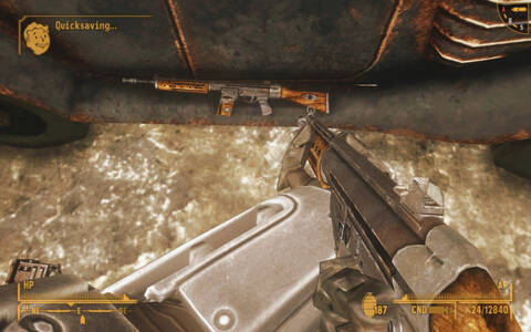 FNV] Assault rifle and hunting rifle missing wrong tex