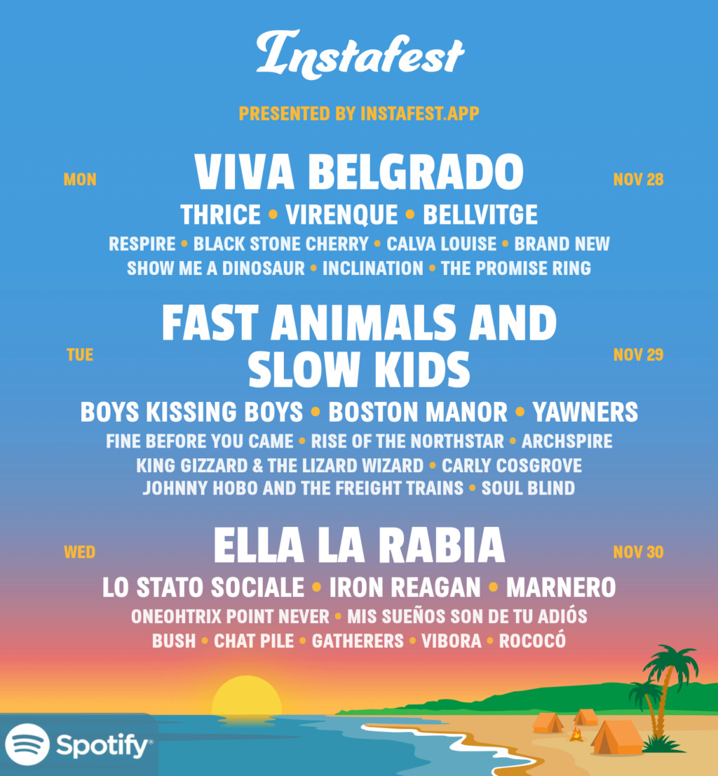 instafest - Instafest  Cartel de festival con tus escuchas en spotify Instaf10
