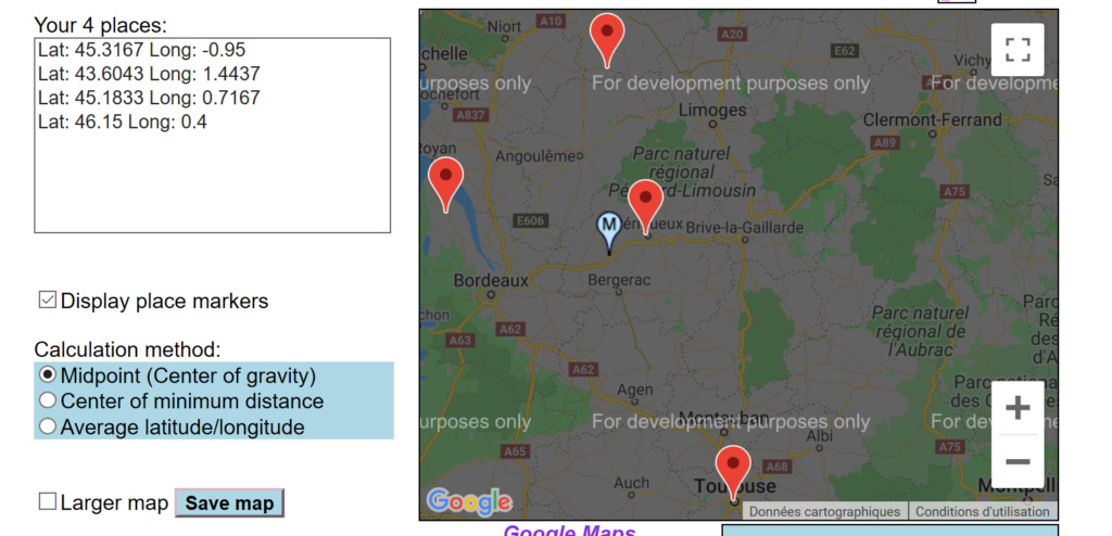 Virée printanière dans le Sud Ouest-21 juin-Dordogne Carte_10