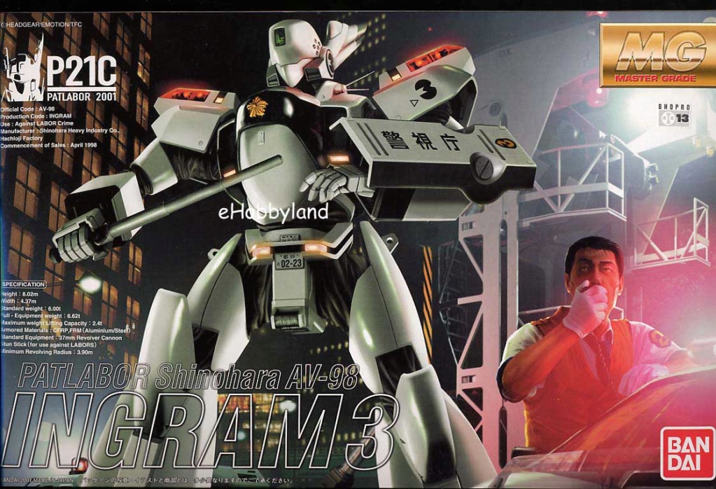 Patlabor - Shinohara AV-98 Ingram 3 Mg-pat10