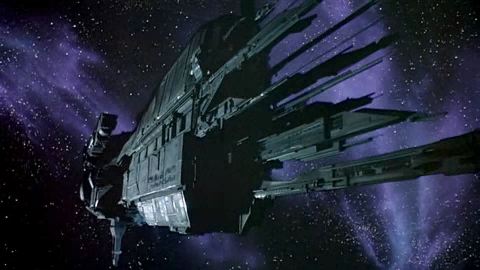 USS Sulaco - Aliens - 1/2400 Halcyon-Aoshima Sulaco19