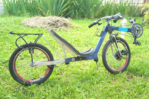 Bicicleta recumbente usada cheap