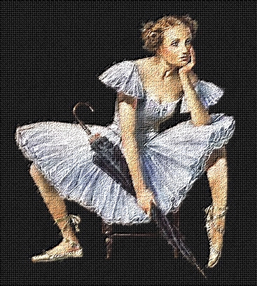 A.B.C Filtre Artistique Effet "Huile sur toile" Baller13