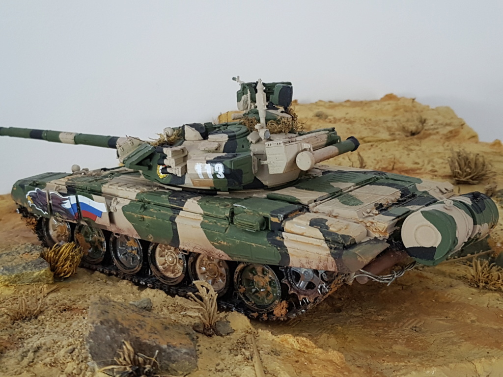 Russian tank T90 MBT cast turret 1/35 Trumpeter 20200718