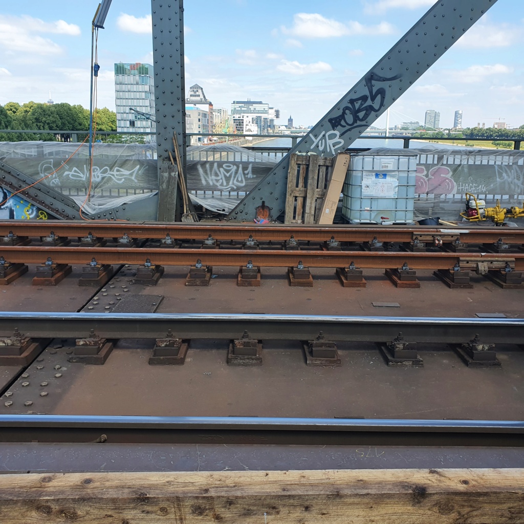 Bauarbeiten Kölner Südbrücke 20220720
