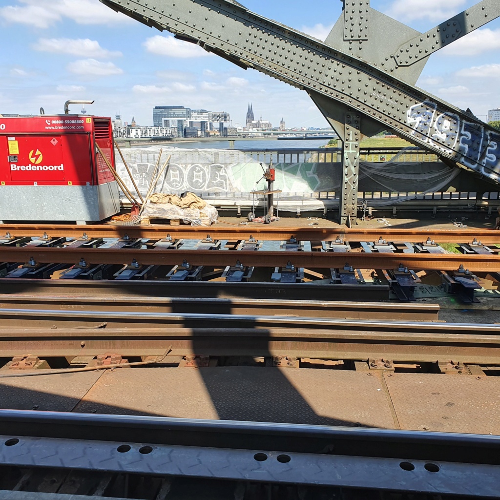 Bauarbeiten Kölner Südbrücke 20220725