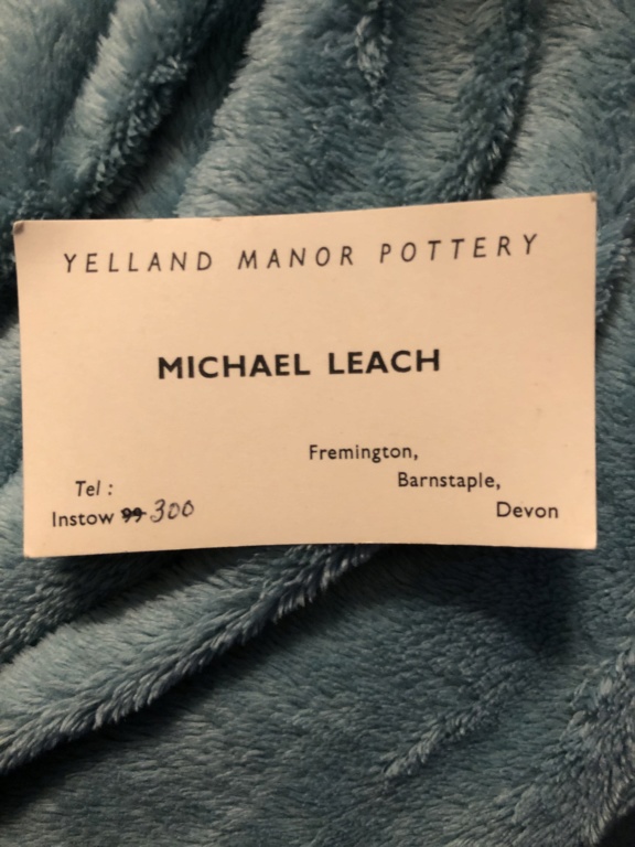 Michael Leach & Yelland Pottery Fa12b810