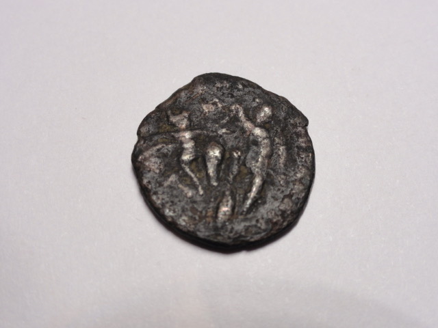 AE3 de Constancio II. FEL TEMP – REPARATIO. Soldado romano alanceando a jinete caído. Dsc06629