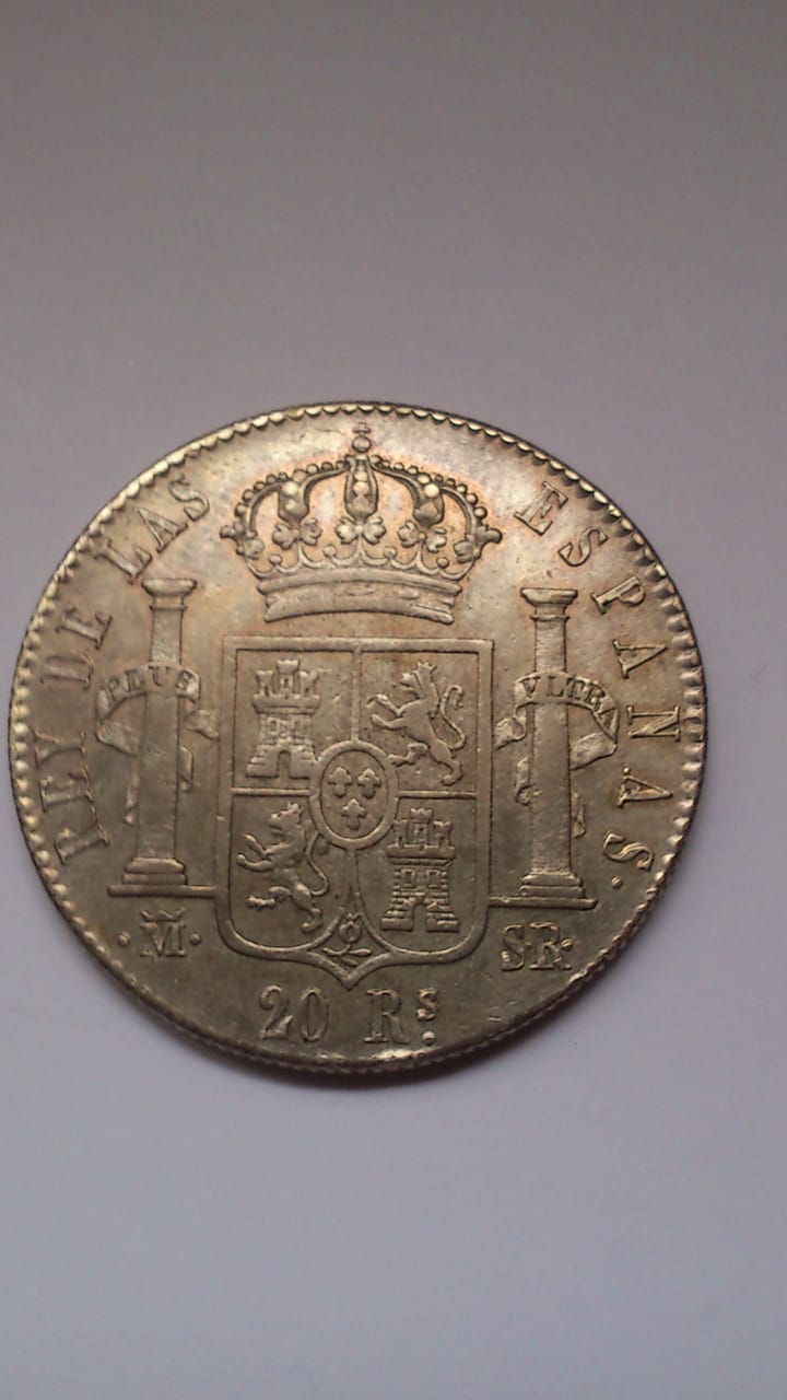 20 reales 1823. Fernando VII. Madrid Photo-11