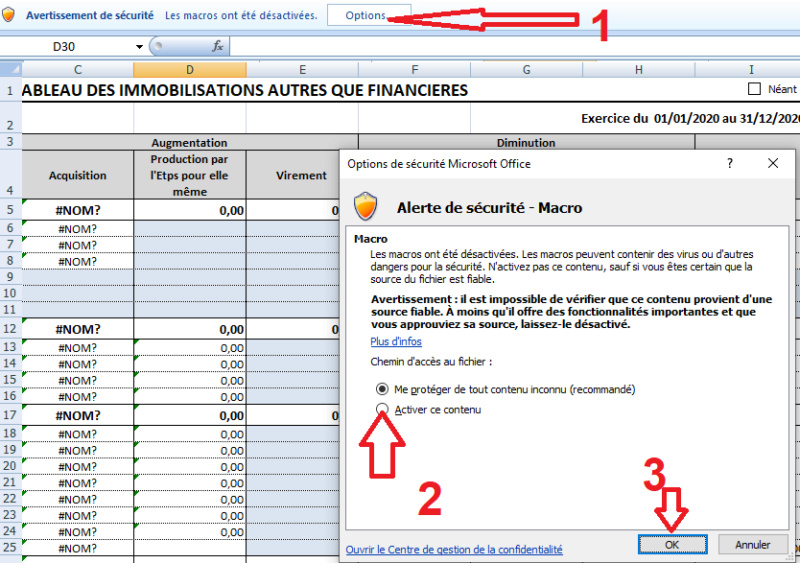 Bilan EDI XML gratuit Macro10