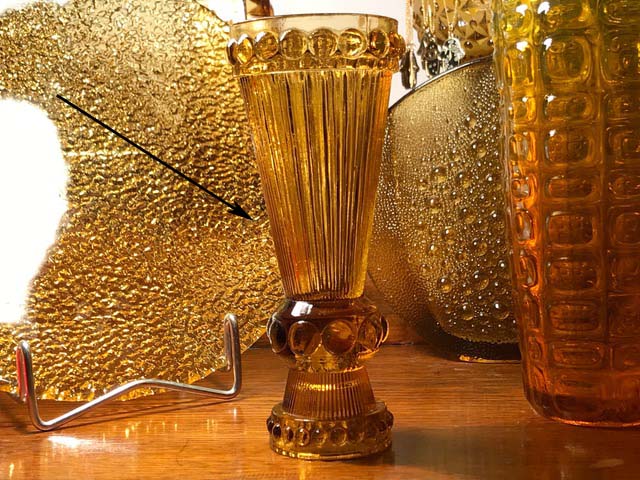 Vase / candleholder / press glass Img_8211