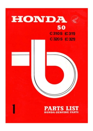 Honda C320  1966 A000618