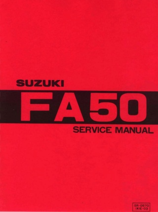 Suzuki FA 50cc  A000812