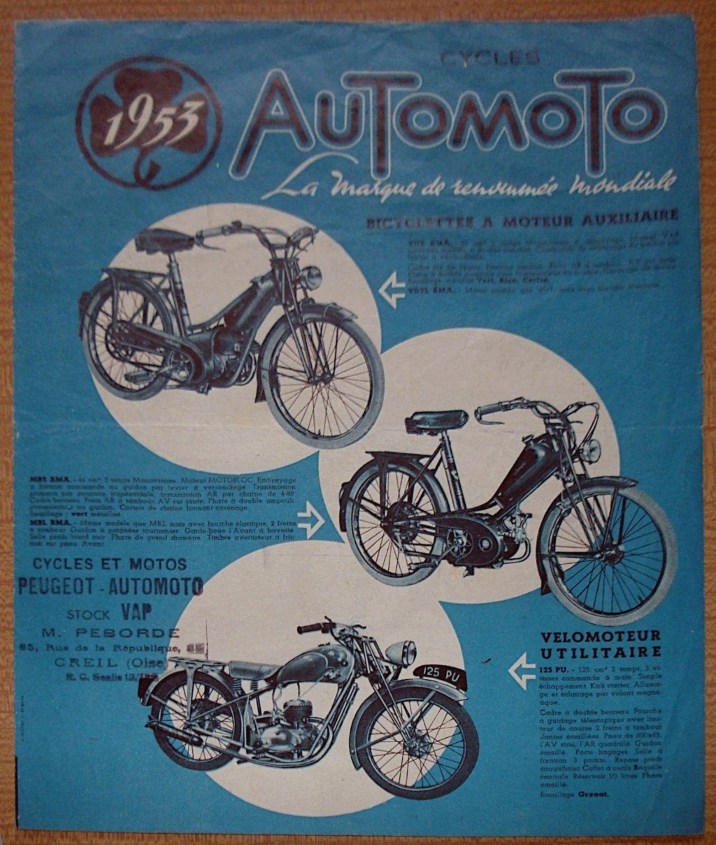 Cyclomoteur Automoto BMA V4 Automo19
