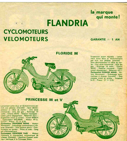 FLANDRIA PRINCESSE MONOMATIC 8001 Fland189