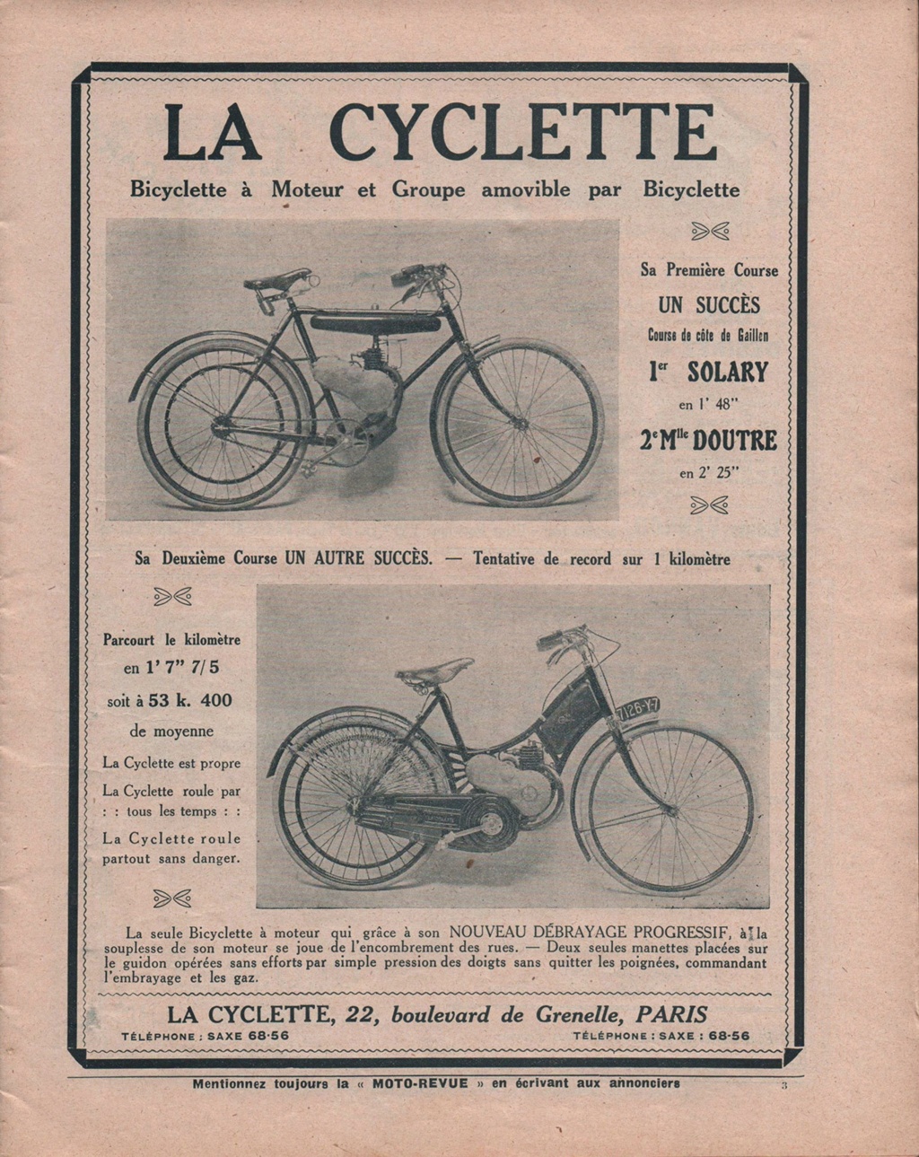 Cadre ou partie cycle femme La Cyclette La_cyc13