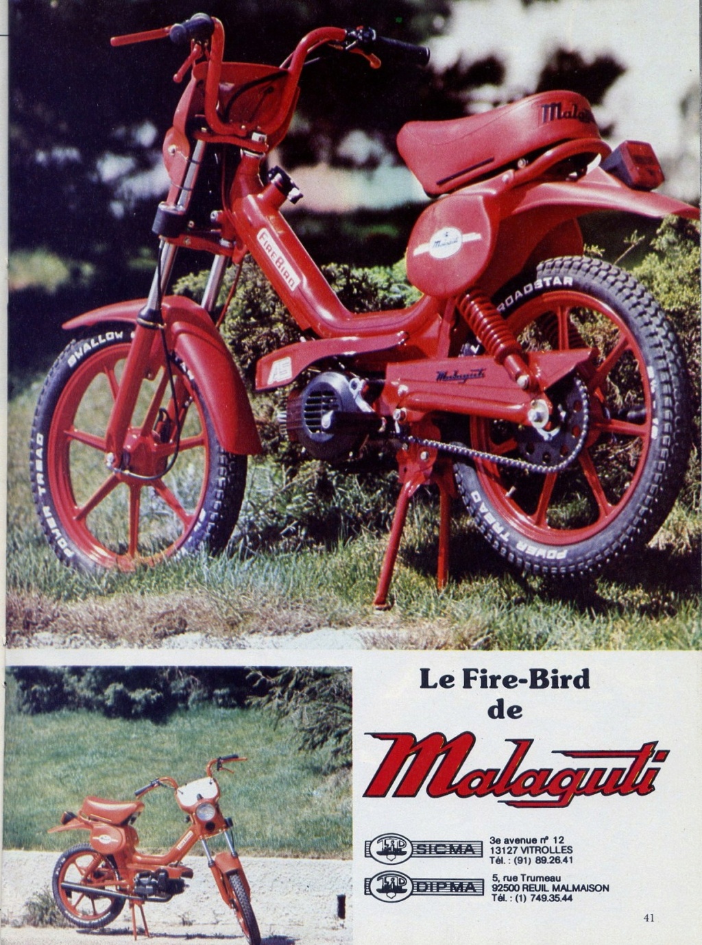 cyclomoteur malaguti fire bird Malagu69