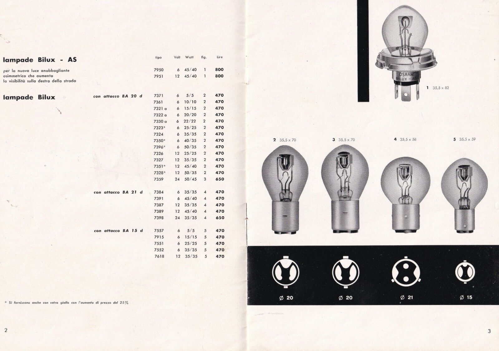 Osram catalogues ampoules BA   année 1949 et 1957 Osram_13