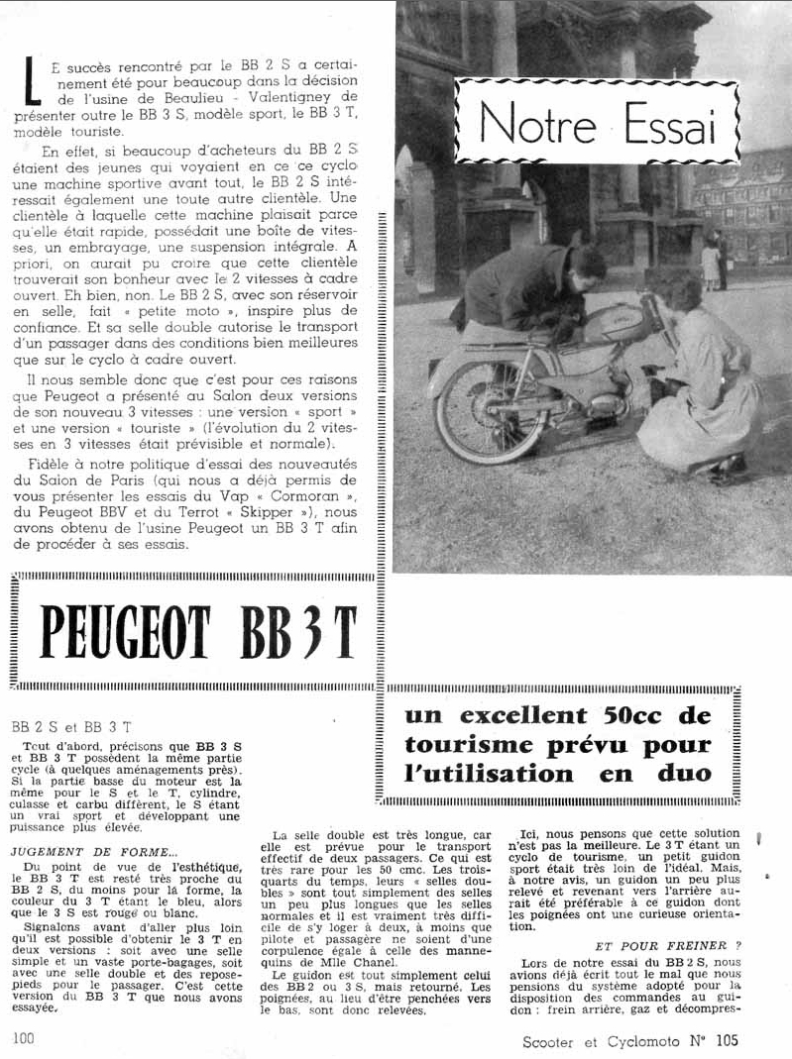 BB3T (BB3Sp) de 1963 Peuge100