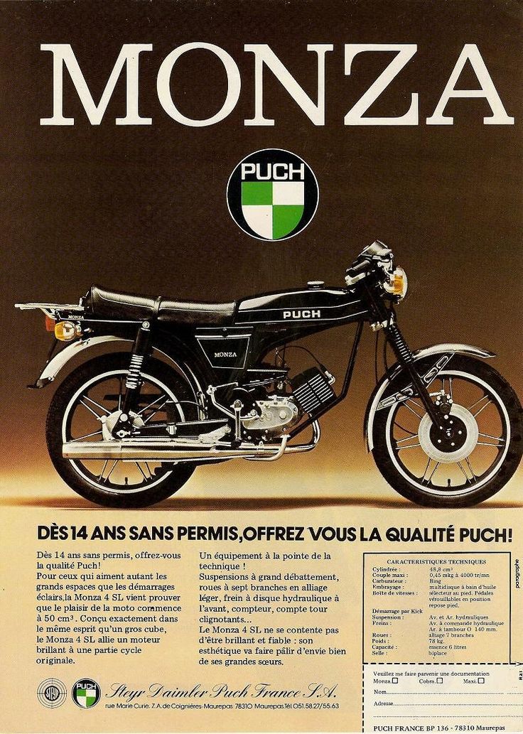 Sauvetage d'une Puch Monza 4SL Puch_m24