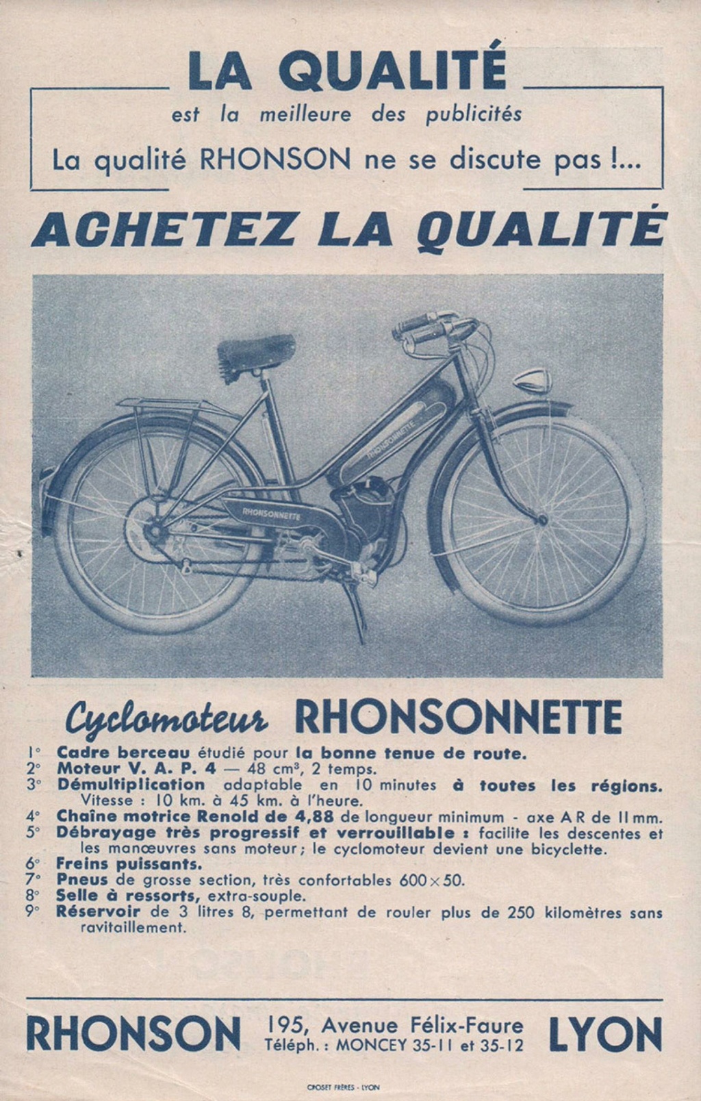 Rhonsonette 1952 cherche des photos/documentation . Rhonso12