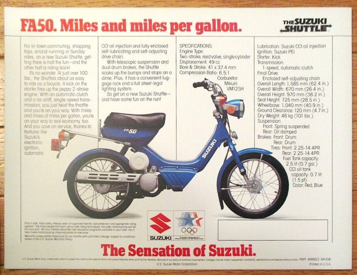 Suzuki FA 50cc  Suzuki29