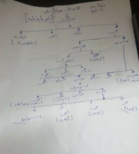 رسم توضيحي لذرية عبدالعزيز عماره السمعوني Img_ee28