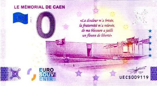 BES - Billets 0 € Souvenirs = 84 Caen11