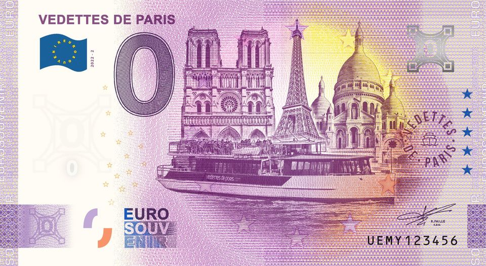 BES - Billets 0 € Souvenirs  [Paris = 99] My10