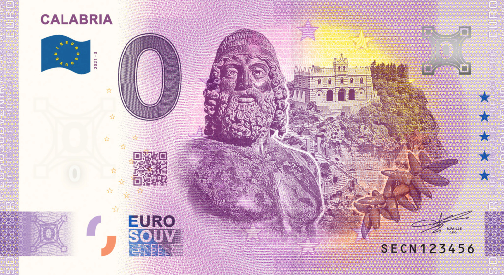 Billets Euro Souvenir 2021  Secn3_10