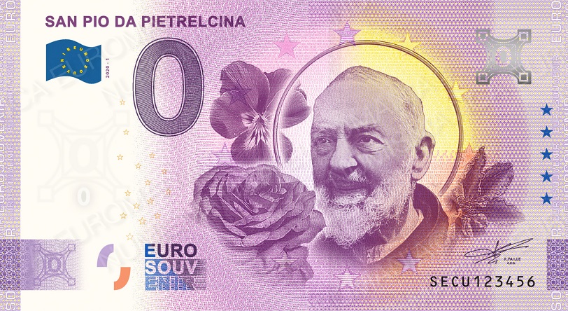 Billets Euro Souvenir 2020 Secu10
