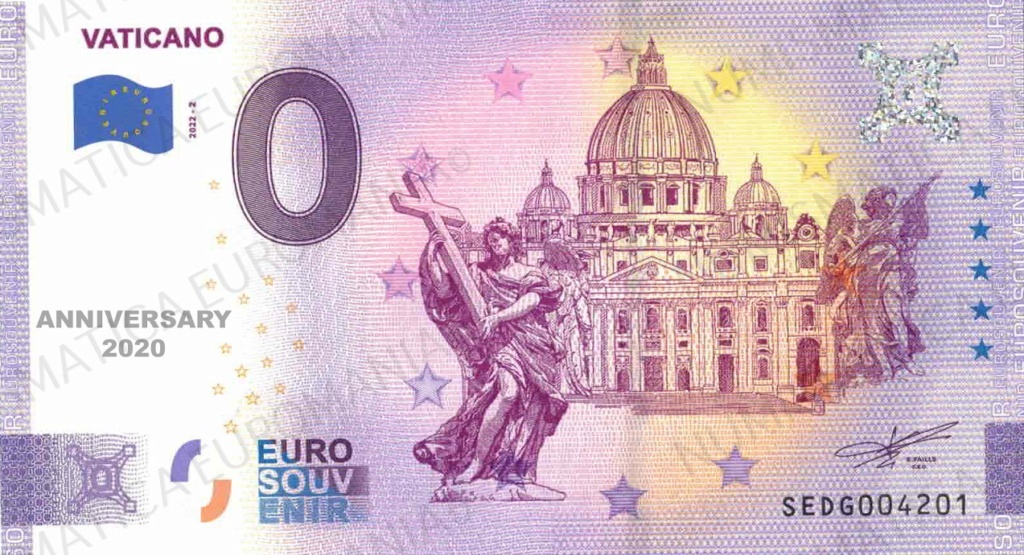 BES - Billets Euro Souvenir 2022   Sedg210