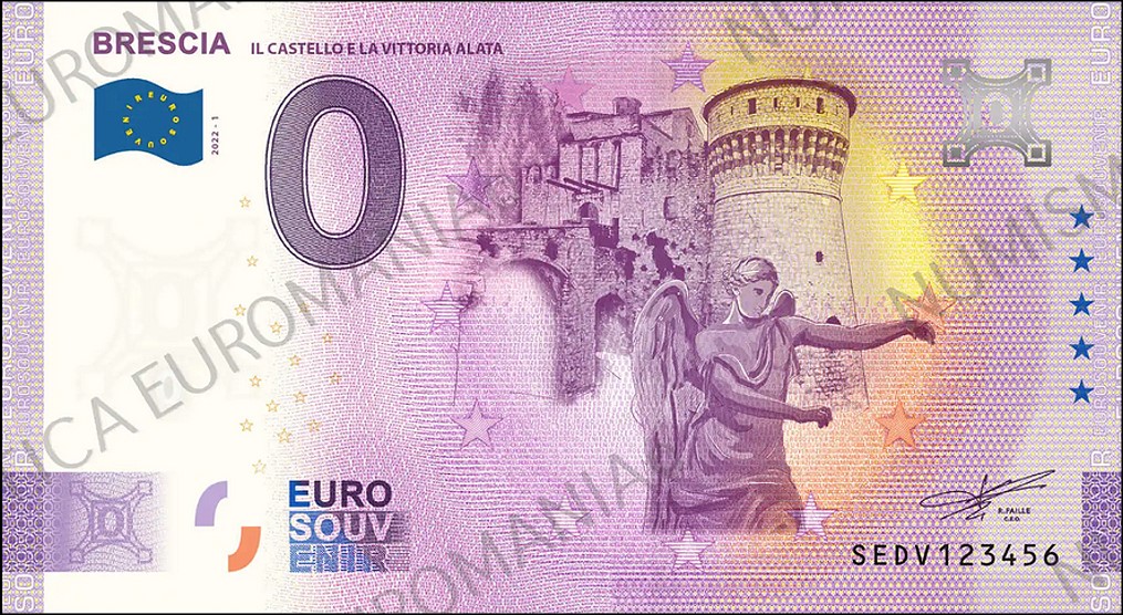 BES - Billets Euro Souvenir 2022   Sedv10