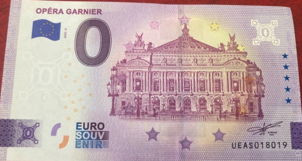 BES - Billets 0 € Souvenirs  [Paris = 99] Ueas2010
