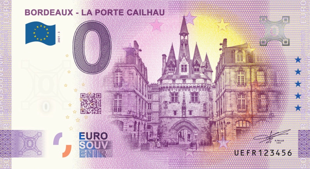 BES - Billets 0 € Souvenirs  = 119 Uefr310