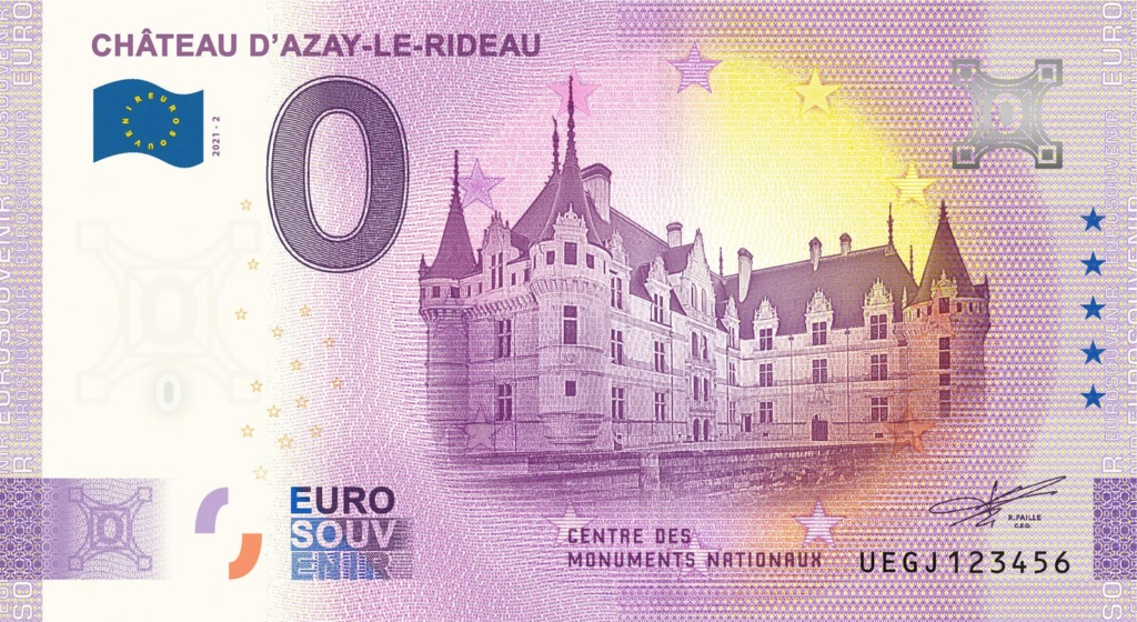 BES - Billets 0 € Souvenirs  = 63 Uegj210