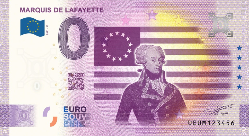 BES - Billets 0 € Souvenirs  = 75 Um1110