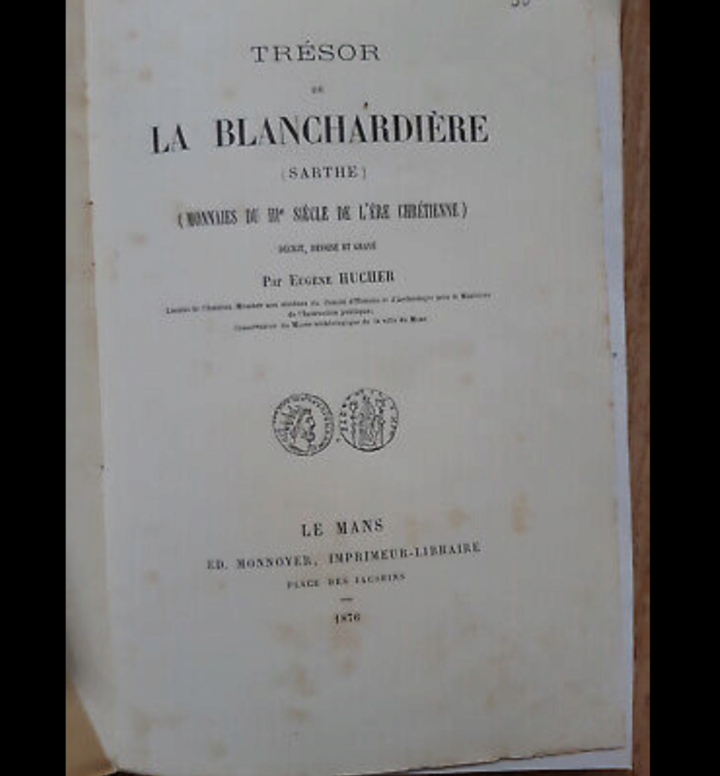 Recherche TRÉSOR  DE LA BLANCHARDIÈRE 45d35210