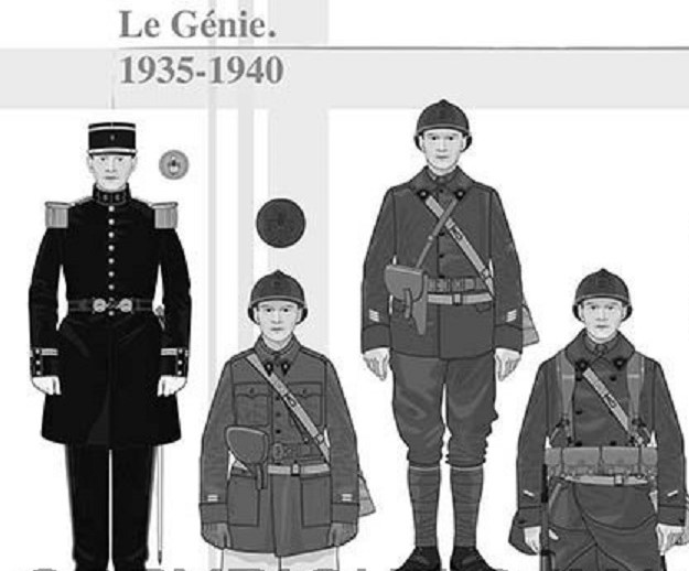 Buste 2e régiment du génie 1939/40 Genie10