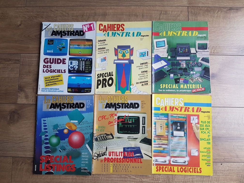 [Estimation] Lot magazines Amstrad et quelques Cassettes Lot_ca10