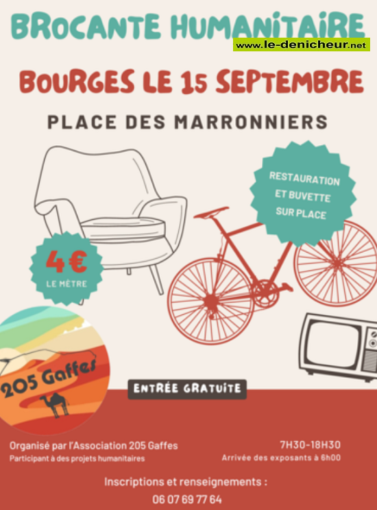 i15 - DIM 15 septembre - BOURGES - Brocante humanitaire . 000_0117